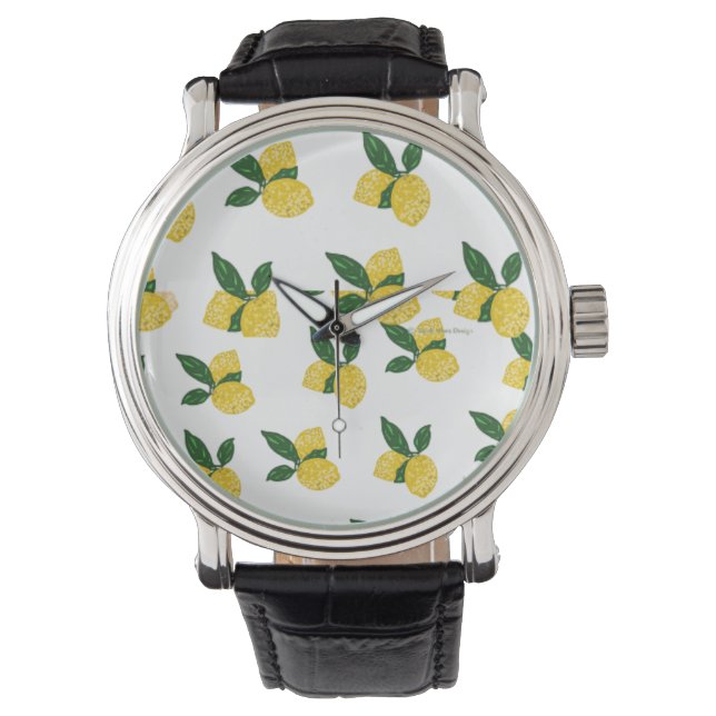 Lemon-ontwerp Horloge (Voorkant)