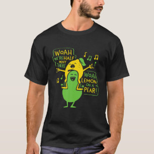 Lemon op een peertje met een schimmelhoes... t-shirt