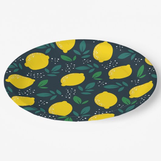 Lemon Papieren Bordje (Gekanteld)