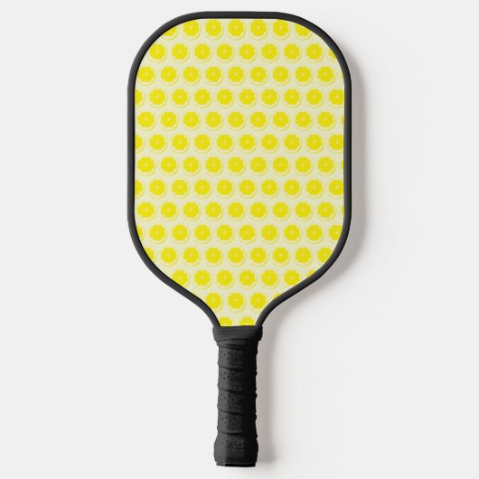 Lemon Patroon personaliseren met jouw tekst Pickleball Paddle (Achterkant)