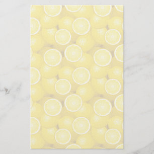 Lemon Pattern 2 Briefpapier
