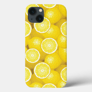 Lemon Pattern 2 iPhone 13 Hoesje
