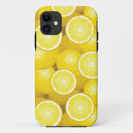 Lemon Pattern 2 Case-Mate iPhone Case (Achterkant)