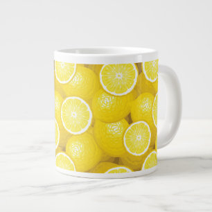 Lemon Pattern 2 Extra Grote Beker