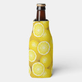 Lemon Pattern 2 Flesjeskoeler (Fles Voorkant)