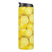 Lemon Pattern 2 Thermosbeker (Geroteerd rechts)