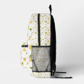Lemon Pattern Bedrukte Rugzak (Rechts)