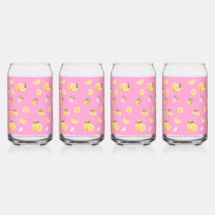 Lemon Pattern Blikvorm Glas