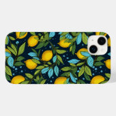 Lemon Pattern Case-Mate iPhone Case (Achterkant (horizontaal))
