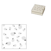 Lemon Pattern Gedrukte Rubber Stamp Rubberstempel (Gestempeld)