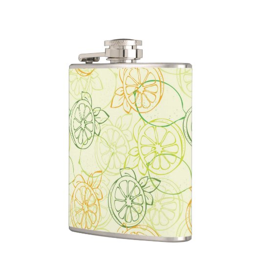 Lemon Pattern Heupfles (Links)