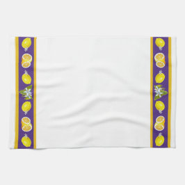 Lemon Pattern I Theedoek