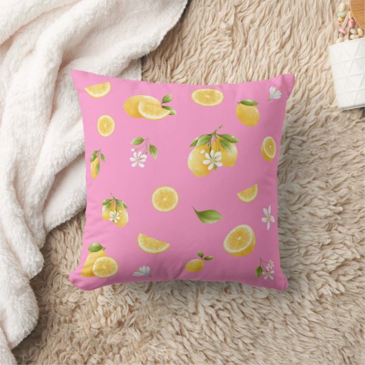 Lemon Pattern Kussen (Deken)