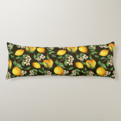 Lemon Pattern Lichaamskussen (Voorkant)