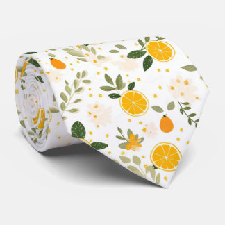 Lemon Pattern Men's Necktie  Stropdas