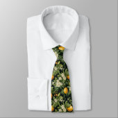 Lemon Pattern Men's Necktie  Stropdas (Gebonden)