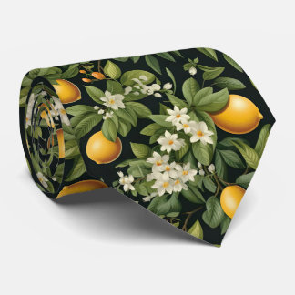 Lemon Pattern Men's Necktie  Stropdas