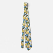 Lemon Pattern Men's Necktie Stropdas (Achterkant)