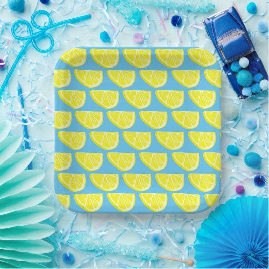 Lemon Pattern Paper Bord (Feest)