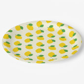 Lemon Pattern Papieren Bordje (Gekanteld)