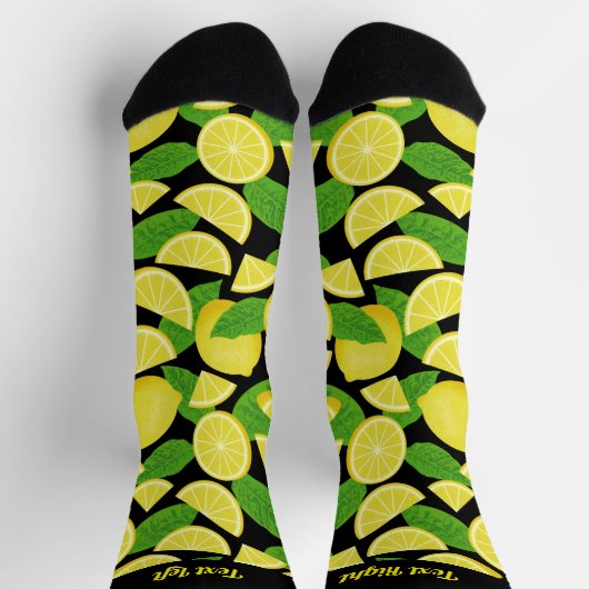 Lemon Pattern Socks Sokken (Top)
