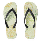 Lemon Pattern Teenslippers (Voetbed)