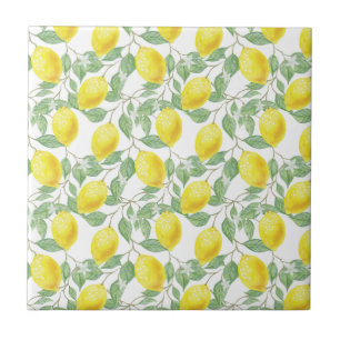 Lemon Pattern Tegeltje