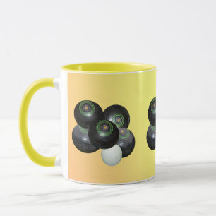 Lemon Peach Lawn Bowls, Coffee Mok