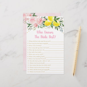 Lemon Pink Floral die het beste spel kent