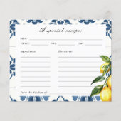 Lemon Positano Italiaans Vrijgezellenfeest Recept  (Voorkant)