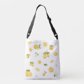 Lemon Print Crossbody Tas (Achterkant)