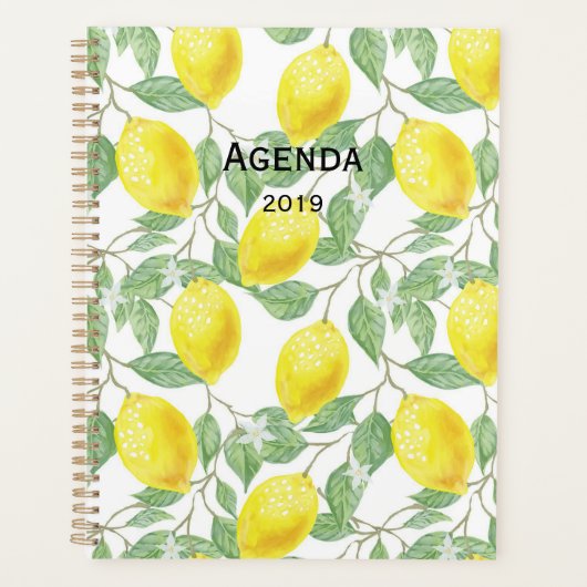 Lemon Print Planner (Voorkant)