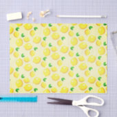 Lemon Print Tissue Paper Tissuepapier (Craft)