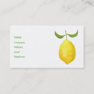 Lemon-profielkaart Visitekaartje