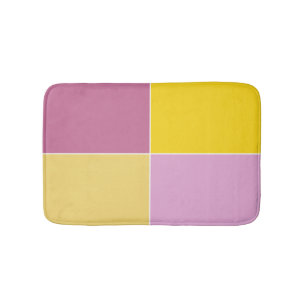 Lemon Raspberry Squares Badmat