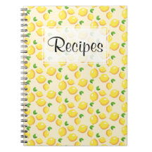 Lemon Recipe Journal