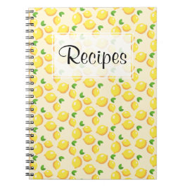 Lemon Recipe Journal Notitieboek