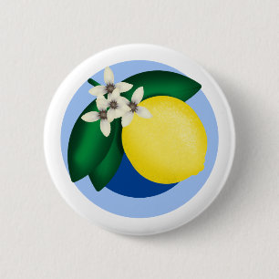 Lemon Ronde Button 5,7 Cm