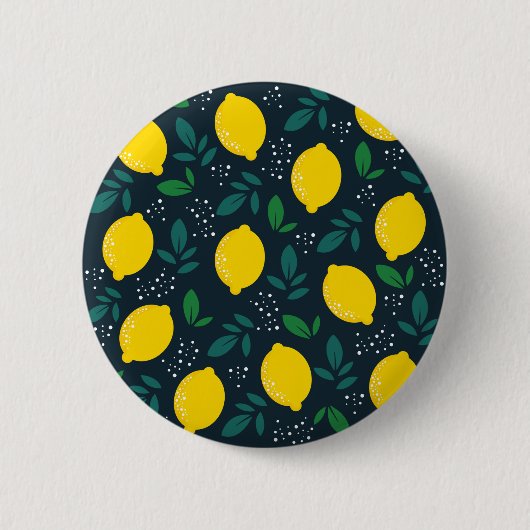 Lemon Ronde Button 5,7 Cm (Voorkant)