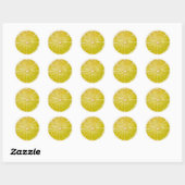 Lemon Ronde Sticker (Vel)