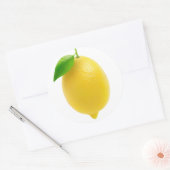 Lemon Ronde Sticker (Envelop)