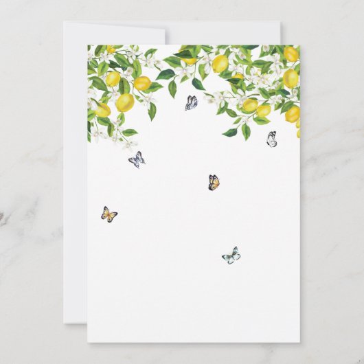 Lemon Save The Date (Achterkant)