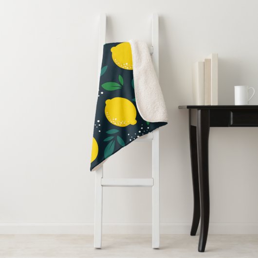 Lemon Sherpa Deken (In situ)