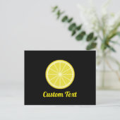 Lemon Slice Briefkaart (Staand voorkant)
