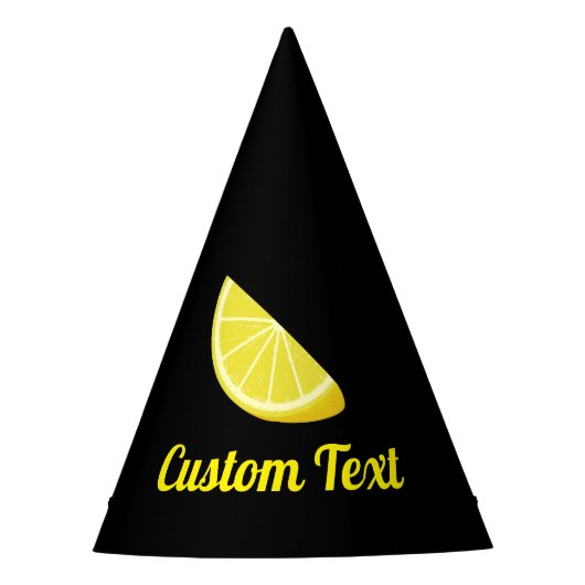 Lemon Slice Feesthoedjes (Voorkant)
