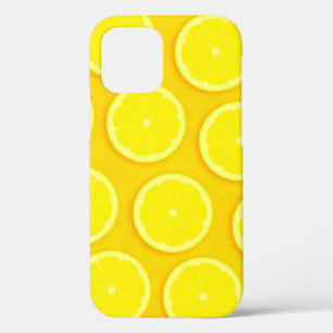 Lemon slice heldere gele grafische ifoon iPhone 12 hoesje
