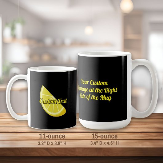 Lemon Slice Koffiemok