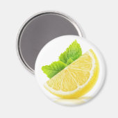 Lemon slice magneet (Voorkant / Achterkant)