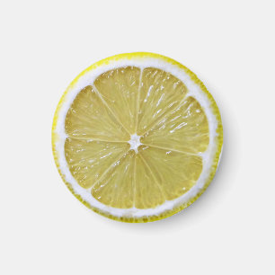 Lemon slice novelty kitchen fridge magnet magneet