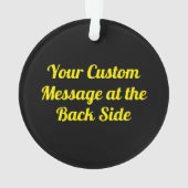 Lemon Slice Ornament (achterkant)